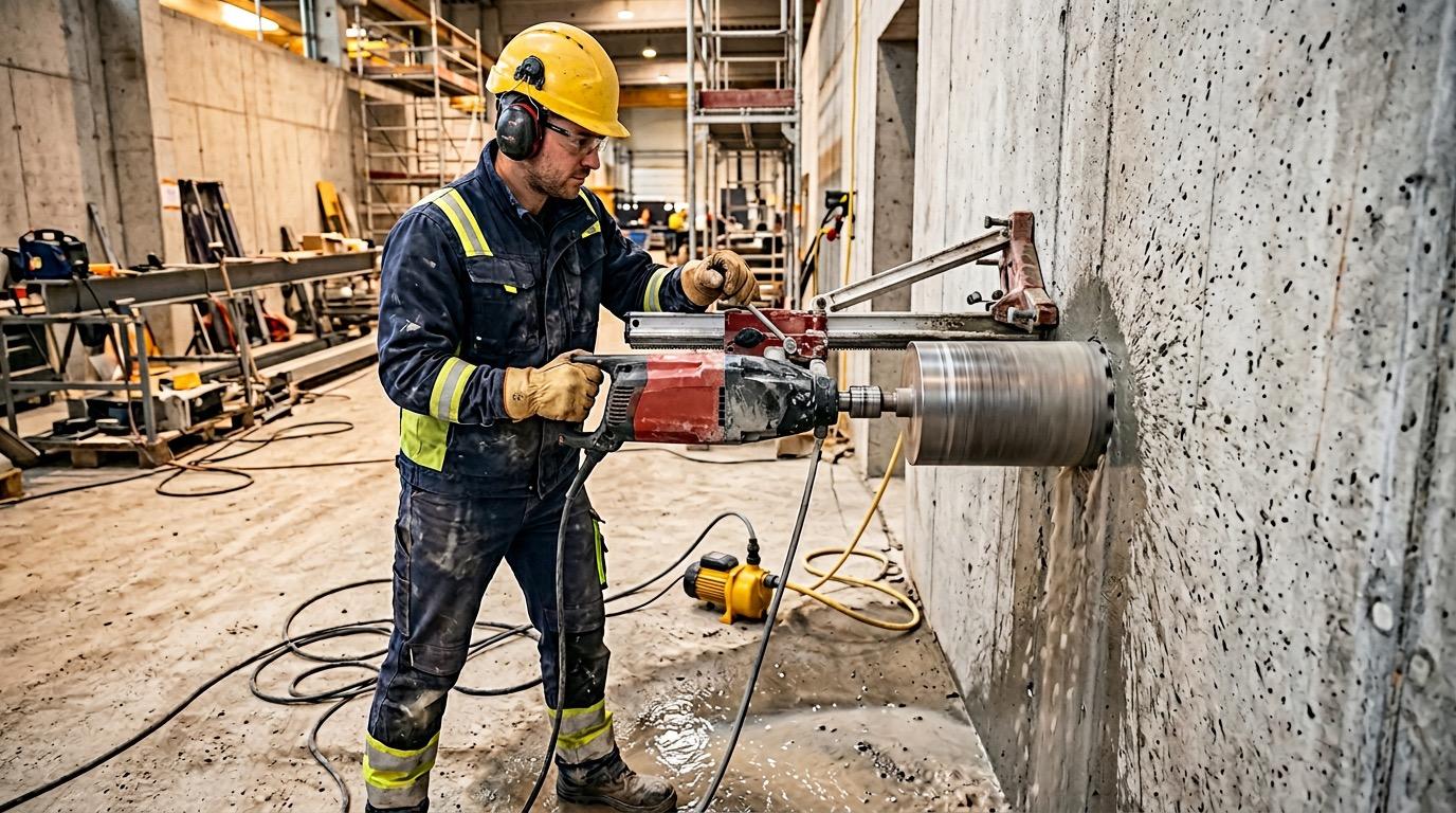 Betonbohren / Kernbohrungen